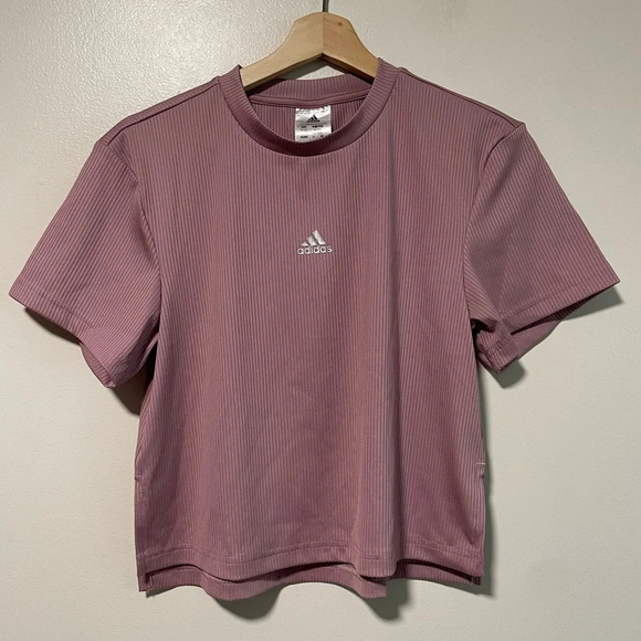 Women's Pink  T-shirt adidas X Zoe Saldana - 2XS - Picture 6 of 13
